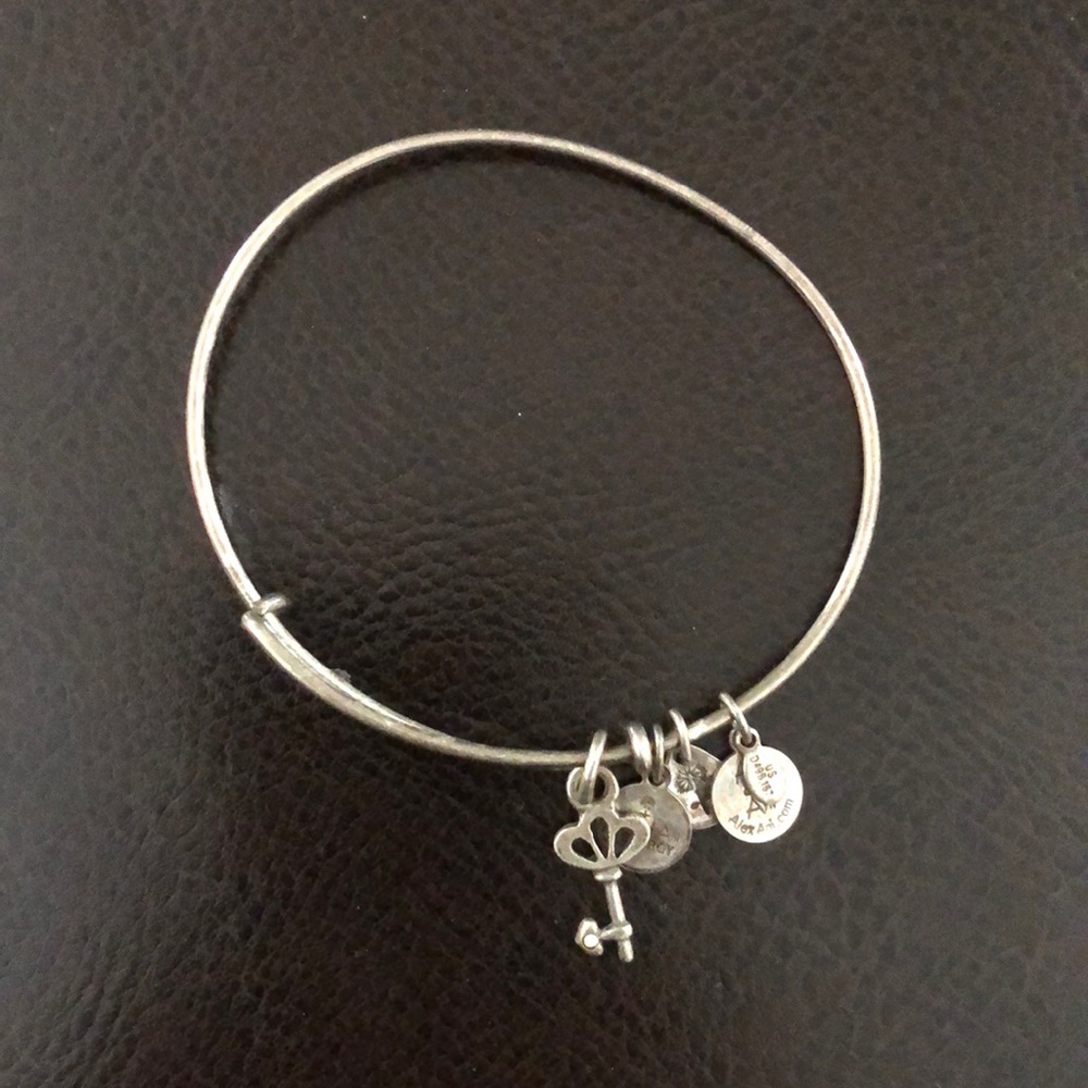 Alex and Ani key bracelet